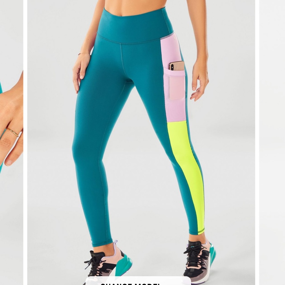 Fabletics Matching Set On-The-Go Powerhold High-W… - image 2